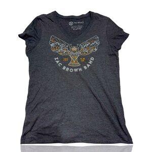Zac Brown Band: The Owl Tour 2019: Official Concert Tee: Women’s XL: GUC